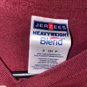 Small Maroon Long Sleeved Shirt